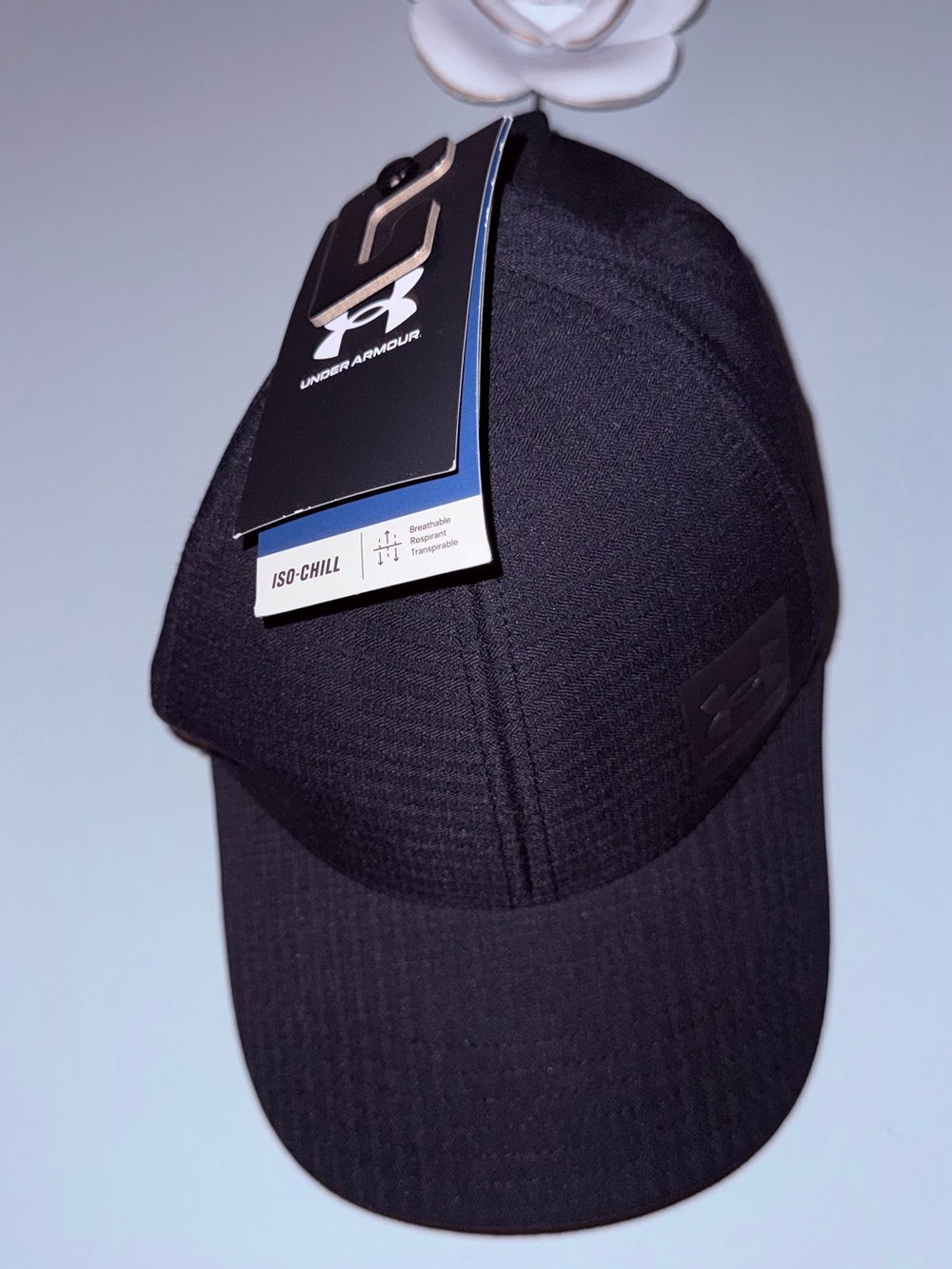 Under Armour Black & Green Retail Tag - L/XL Size Indicator